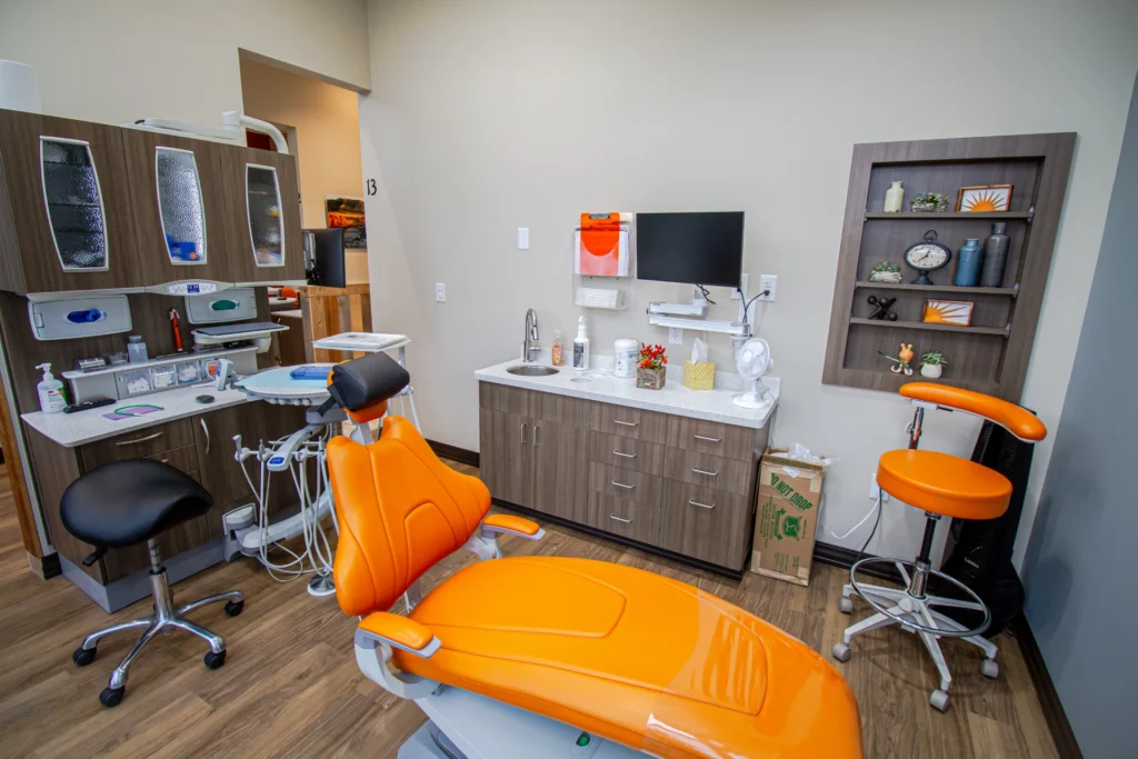 Private treatment room and dental chair at Sunlight Dental | Locally-owned dentist in Cheyenne, WY